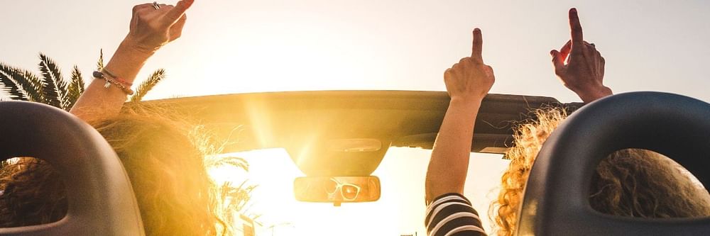 header virée en voiture