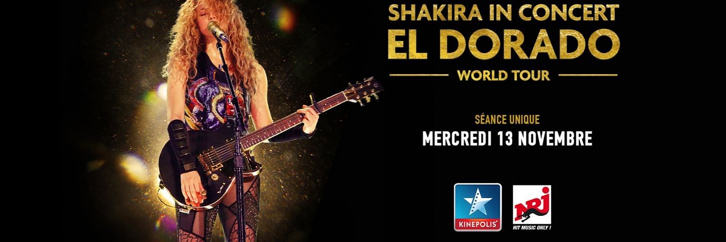 Shakira in concert Header