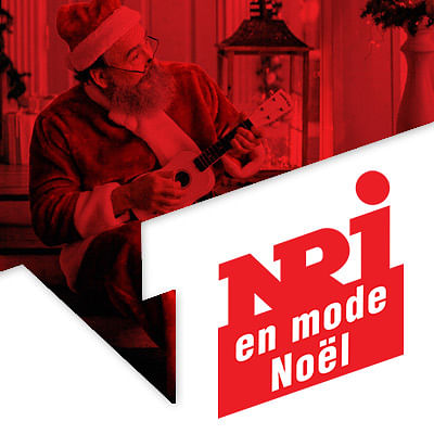 NRJ en mode Noël - logo webradio illustration