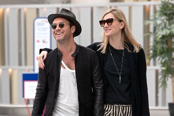 Jude Law et Phillipa Coan