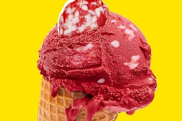Glace saucisson