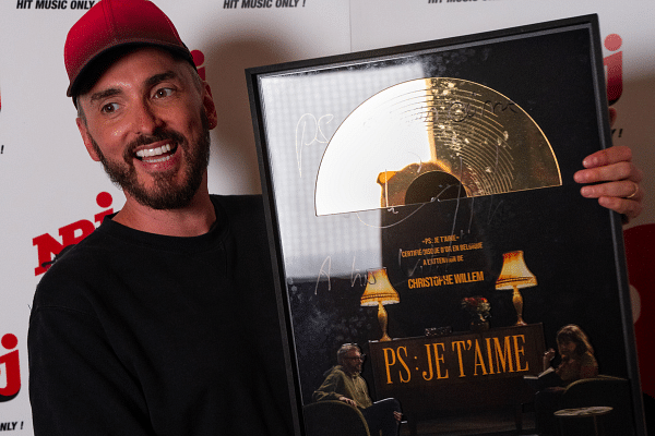 Christophe Willem - disque d'or