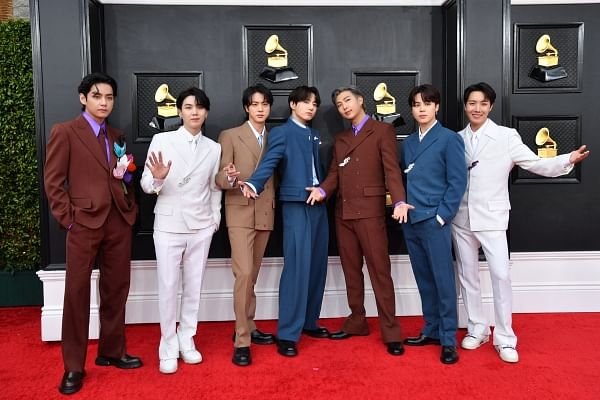 BTS @ 2022 Grammy Awards