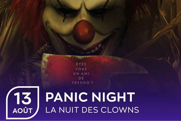 panic night Imagix clowns 2025 vignette