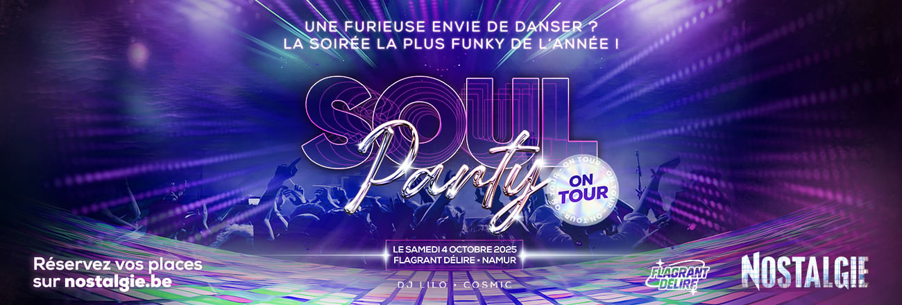 soulparty on tour namur 2025