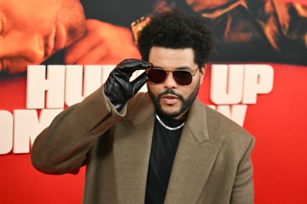 The Weeknd @ Hurry Up Tomorrow's world premiere